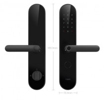 Умный дверной замок Aqara Smart Door Lock N100 (ZNMS16LM) черный