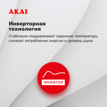 Кондиционер AKAI ASIRA20DW / ASORA20DW  ASIRA inverter