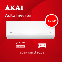 Кондиционер AKAI ASITA50DW / ASOTA50DW  ASITA inverter